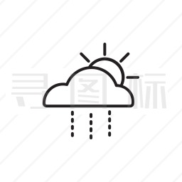 下雨图标