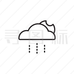 下雨图标