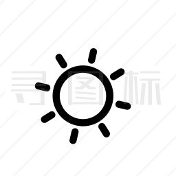 太阳图标