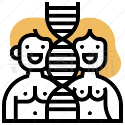 DNA匹配图标