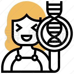 个人DNA图标