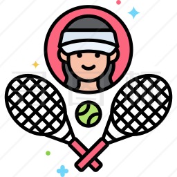 网球竞争图标