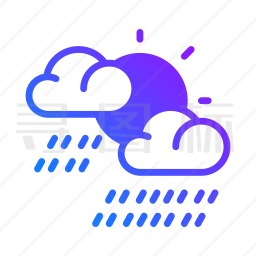 下雨图标