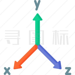 数学轴线图标