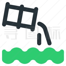 水污染图标