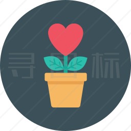 盆栽植物图标