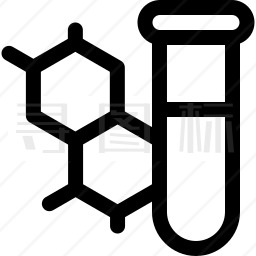 分子研究图标