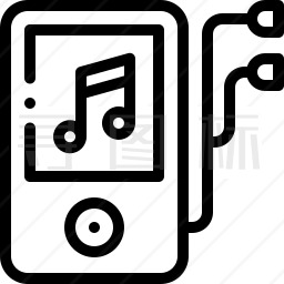 MP3播放器图标