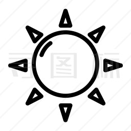 太阳图标