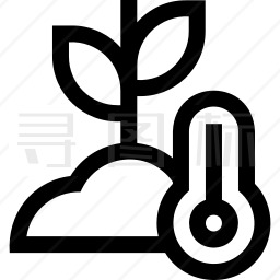 植物生长温度图标