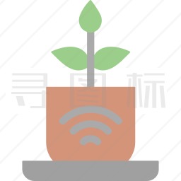 盆栽植物图标