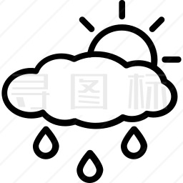 下雨图标