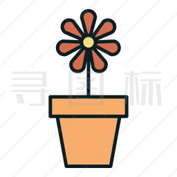 花盆图标