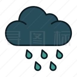 下雨图标