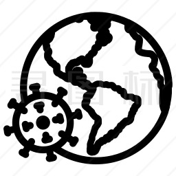 国际病毒图标