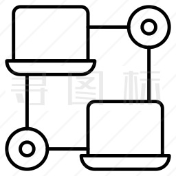 电脑连接图标