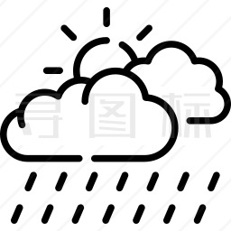 下雨图标