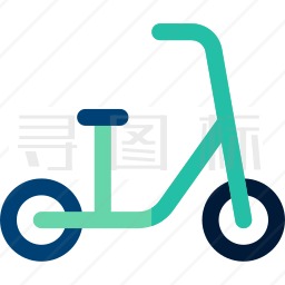 电动滑板车图标