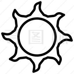 太阳图标