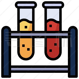 试管图标