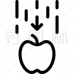 坠落的苹果图标