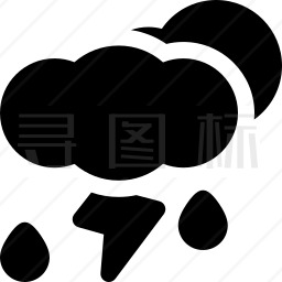 暴风雨图标