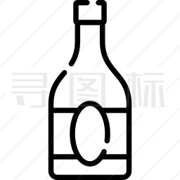 啤酒瓶图标