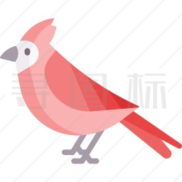 红衣凤头鸟图标