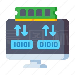 数据传输图标