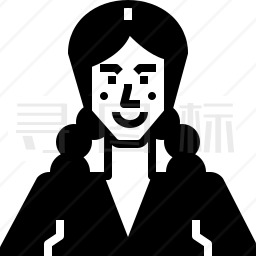 女孩图标