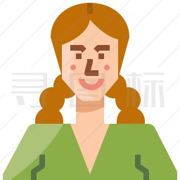 女孩图标