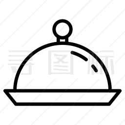 食物托盘图标