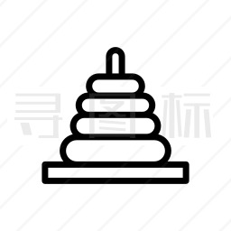 堆叠玩具图标