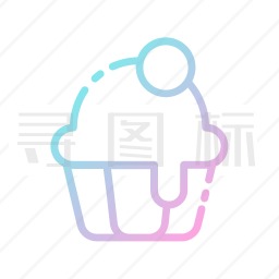 纸杯蛋糕图标