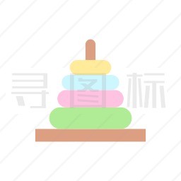 堆叠玩具图标