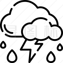 暴风雨图标