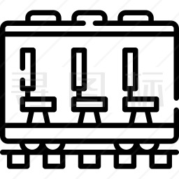 火车座椅图标