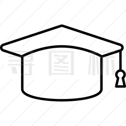 学位帽图标