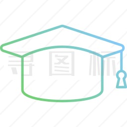 学位帽图标