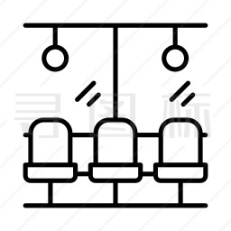 火车座椅图标