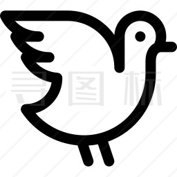 鸽子图标