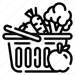 水果和蔬菜图标