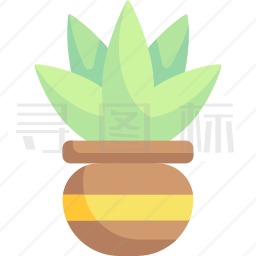 盆栽植物图标