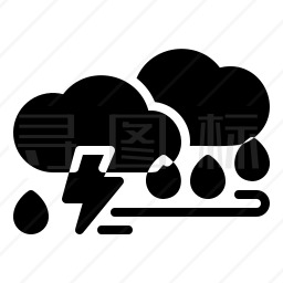 暴风雨图标