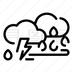 暴风雨图标