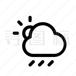 下雨图标