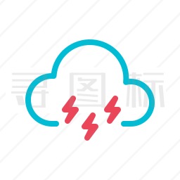 打雷图标