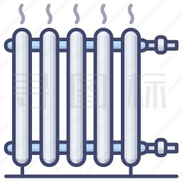 暖气片图标