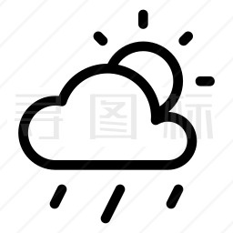 下雨图标