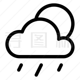 下雨图标